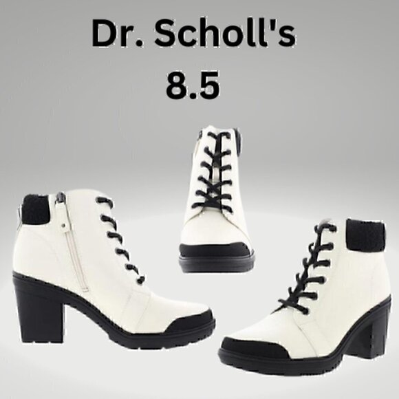 Dr Scholl's For The Love  Ankle Boots. 8.5 Color Tofu - Picture 3 of 8
